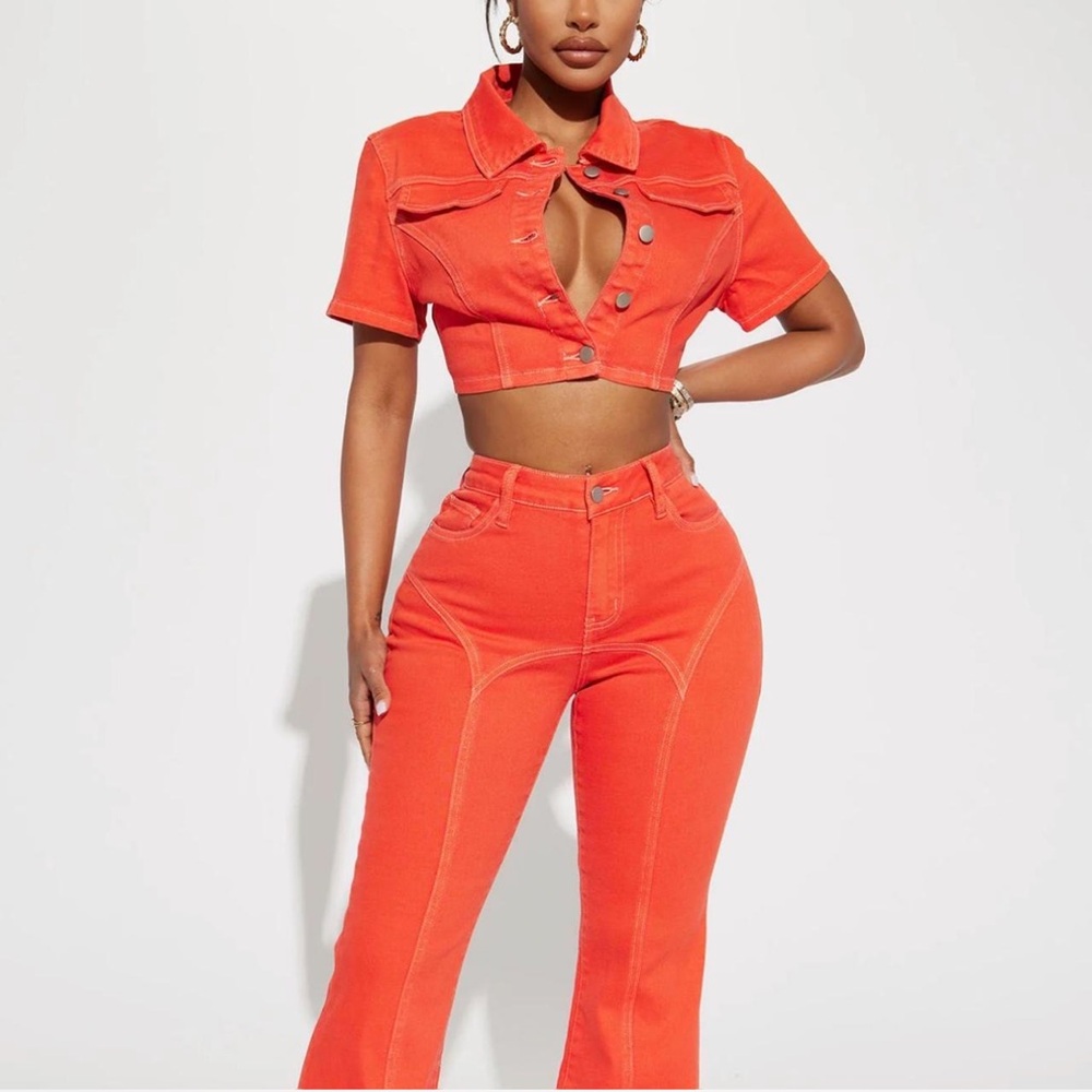 Fashion nova jean set